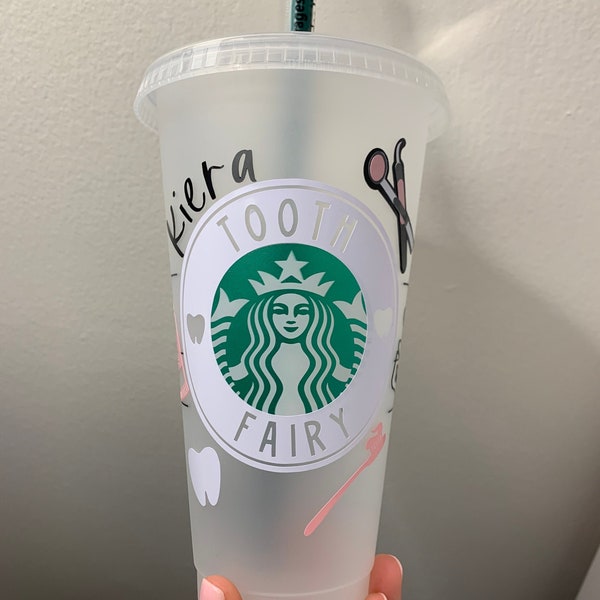 Dental Starbucks Cup Etsy