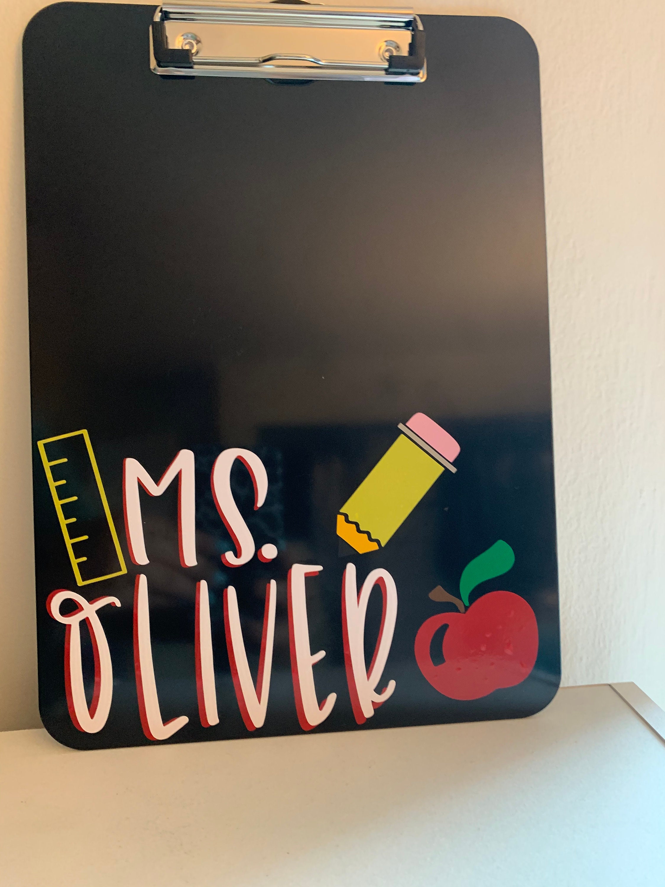 Teacher Clipboard Personalized | Etsy