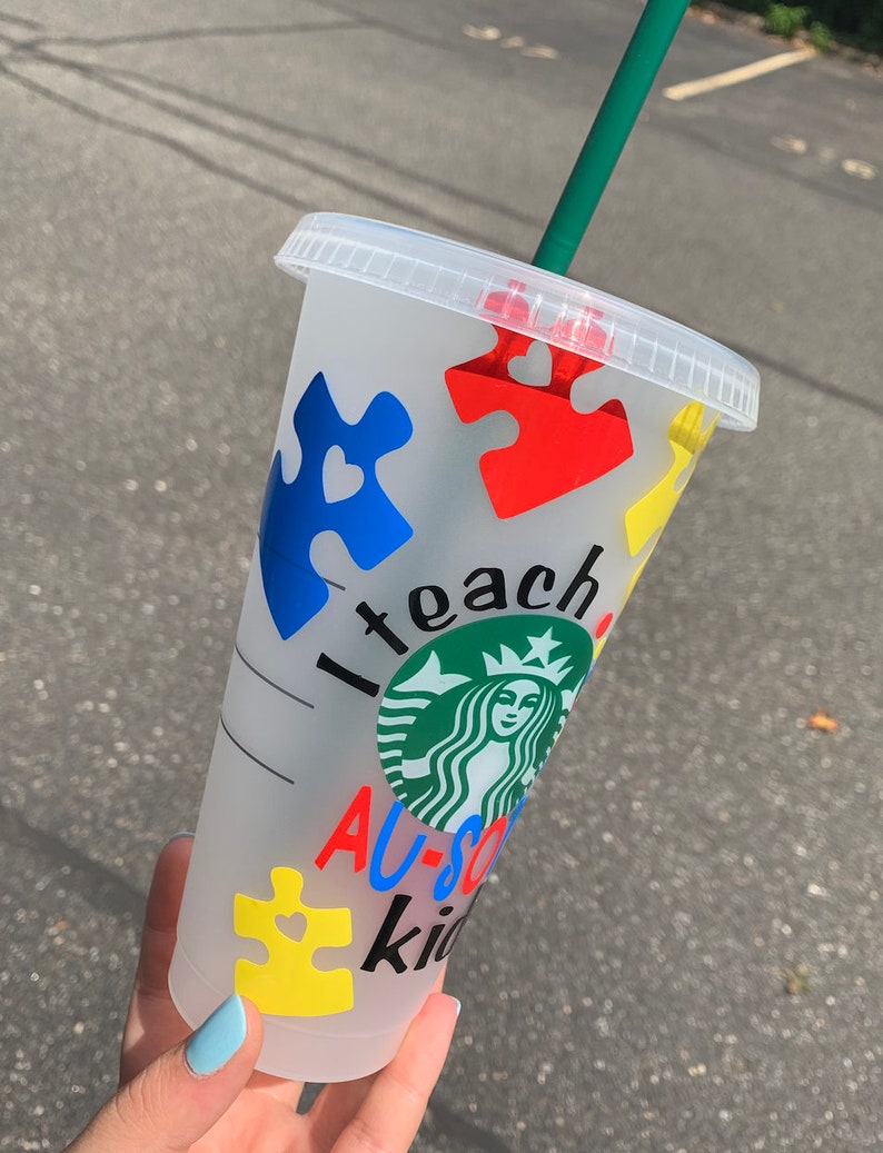 Special Education Teacher Cup Personalized Starbucks Cup Etsy