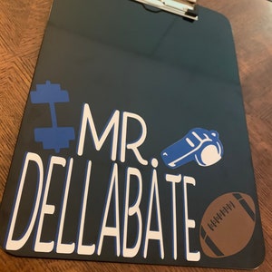PE | Gym Teacher Clipboard | Personalized
