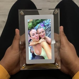 Acrylic Customizable Motion Video Frame Full HD | Infinite Video/Picture Display Frame For Memories |