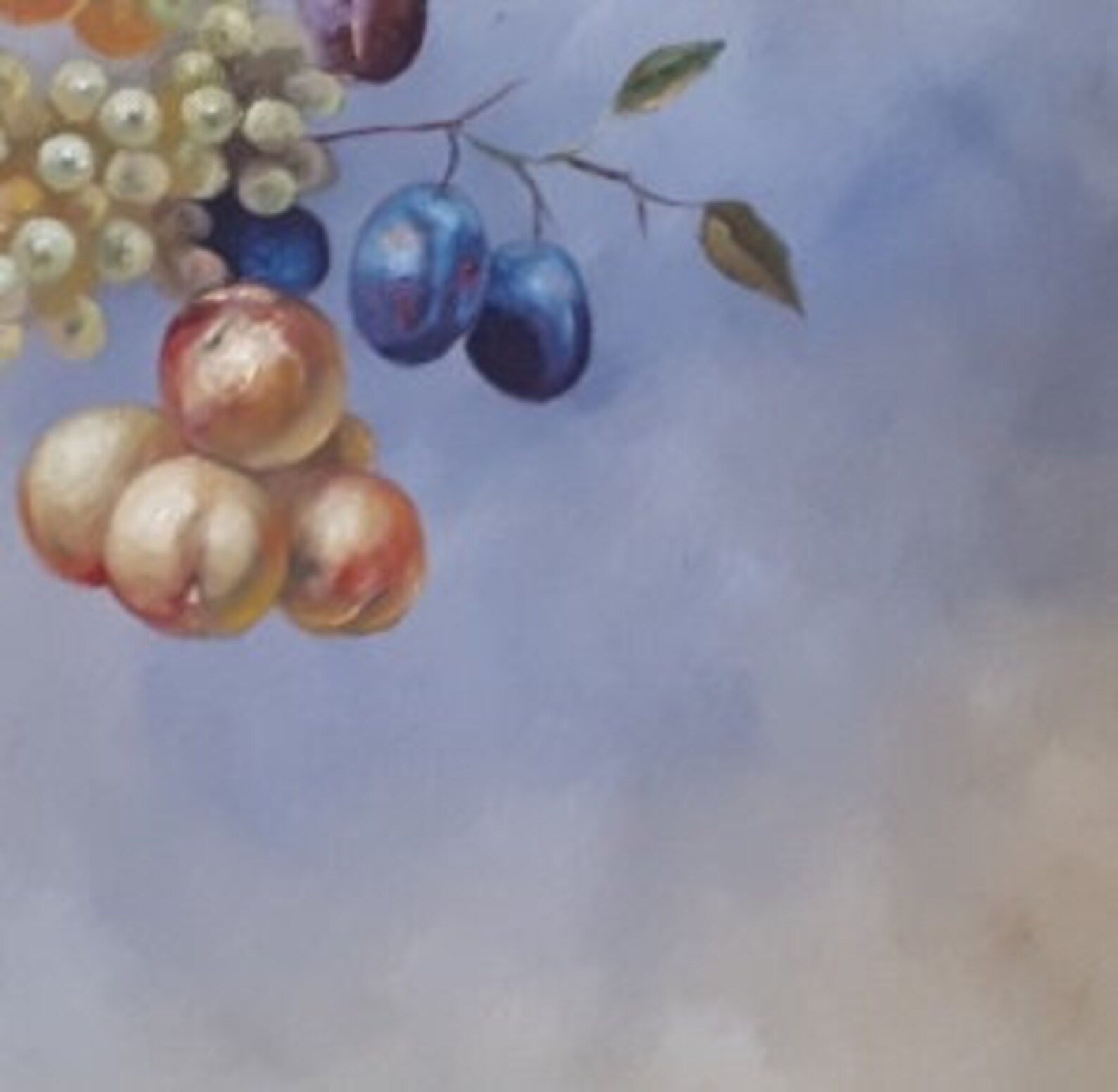 Still life with Grape Fruit Original Oil Painting Fruit Etsy