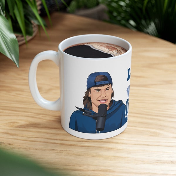 Theo Von "Last Night We Let the Liquor Talk" Ceramic Coffee Mug