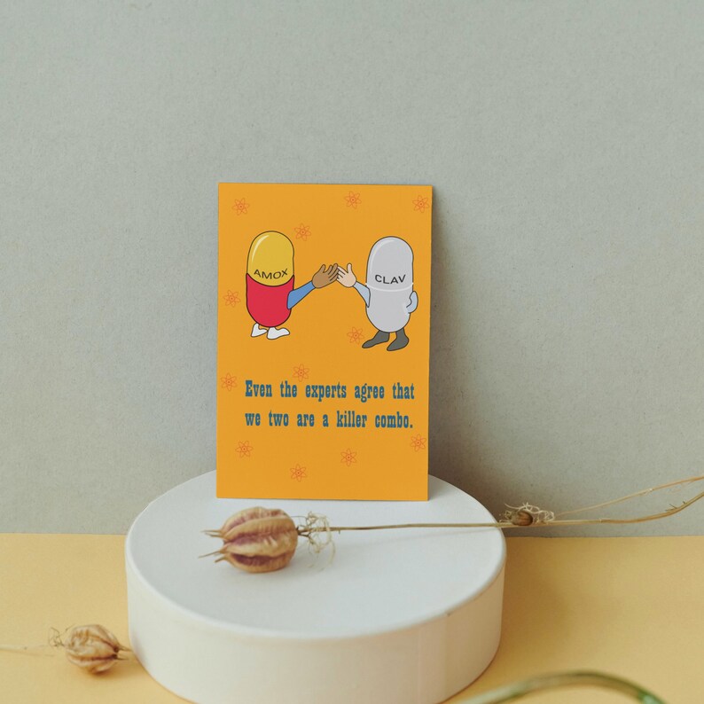 Best Friend Gift Funny Friendship Card Pharmacy Pharmacist Etsy