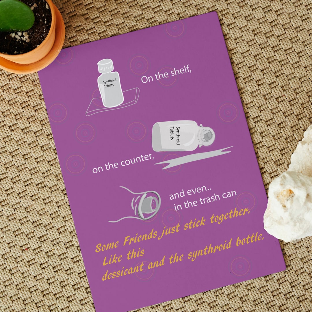 Pharmacy Gift Friendship Card Just Because Card Funny Etsy