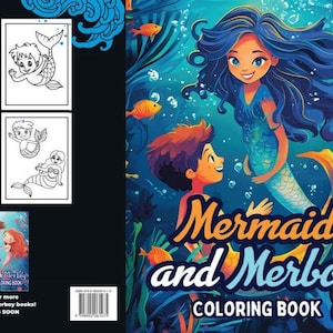 Mermaid & Merboy Coloring Book: Under the Sea Easter Fun (PDF)