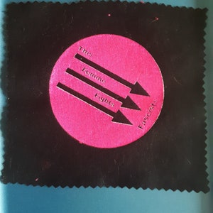 This Femme fights Fascism patch