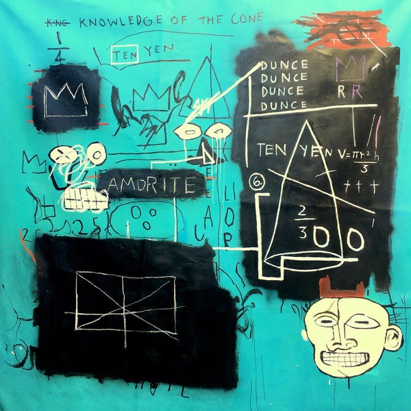 Basquiat Equals Pi Etsy