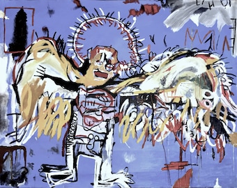 FALLEN ANGEL (BASQUIAT 1981)