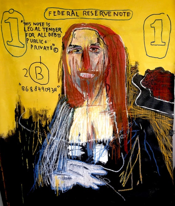 ジャン.ミッシェル.バスキア(モナリザ)ポスター