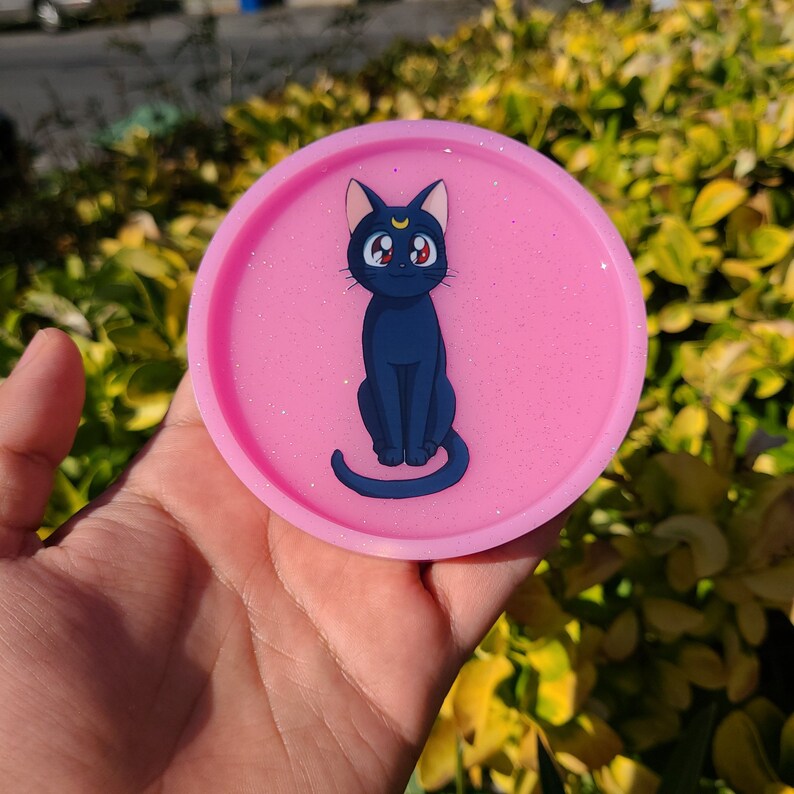 Anime inspired 3 coaster set