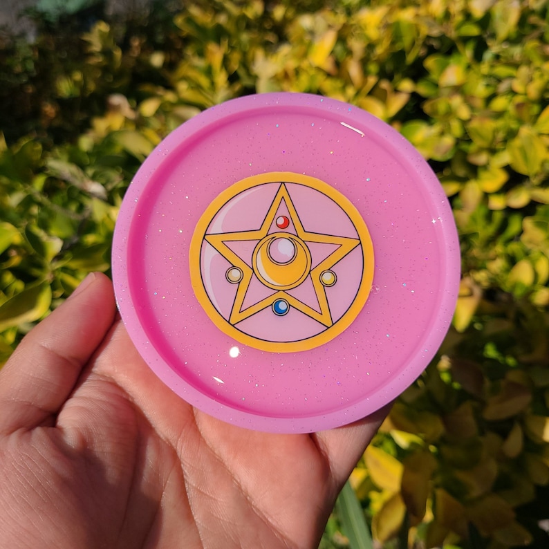 Anime inspired 3 coaster set