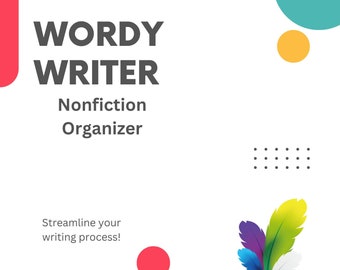 Nonfiction Wordy Writer Organizer