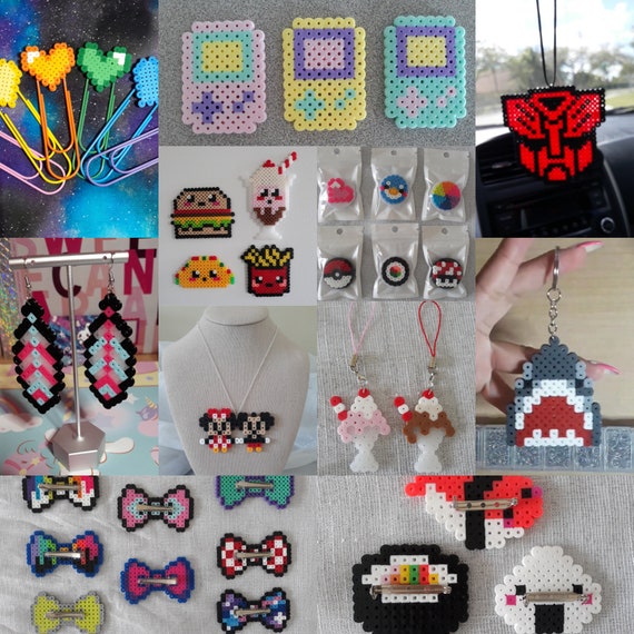 Custom Perler Pixel Bead Art Commissions Any Character Any Theme