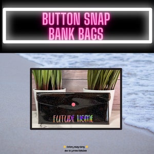 Borsa portadocumenti Snap Bank/Buste per contanti/Sacca di deposito/Raccoglitore A6/Raccoglitori economici/Sacca per soldi/Raccoglitore economico/Astuccio per matite/Portafoglio a busta/Sacca a scatto