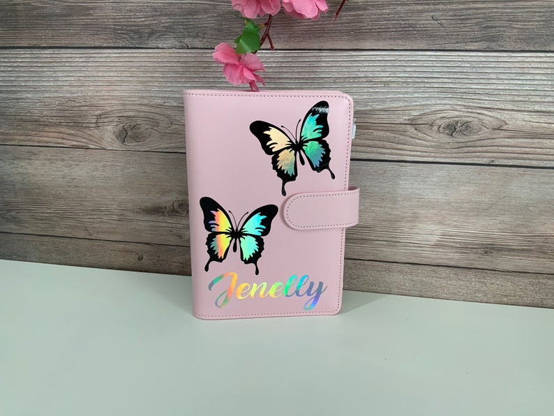 Custom Budget Binder| Cash Envelope System| A6 Binder| Money Wallet Saver| Budget Planner| Money Holder| Money Planner | Zipper binder 