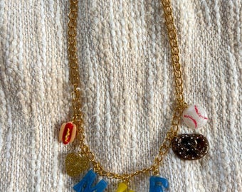 Brewers charm necklace
