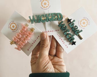 Wicked hair clip