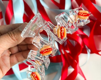 Hot dog claw clip