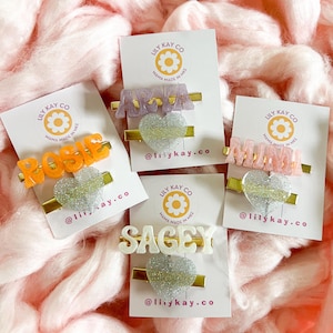 RETRO Personalized clip, 1 ea