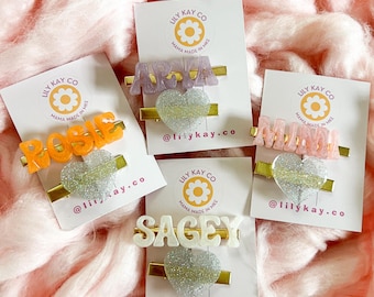 RETRO Personalized clip, 1 ea