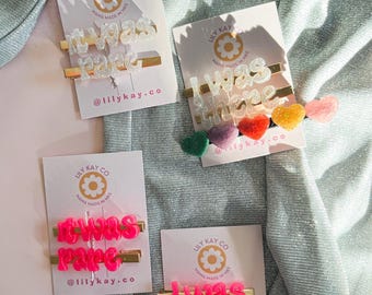 It was rare hair clip set, Eras Tour keepsake