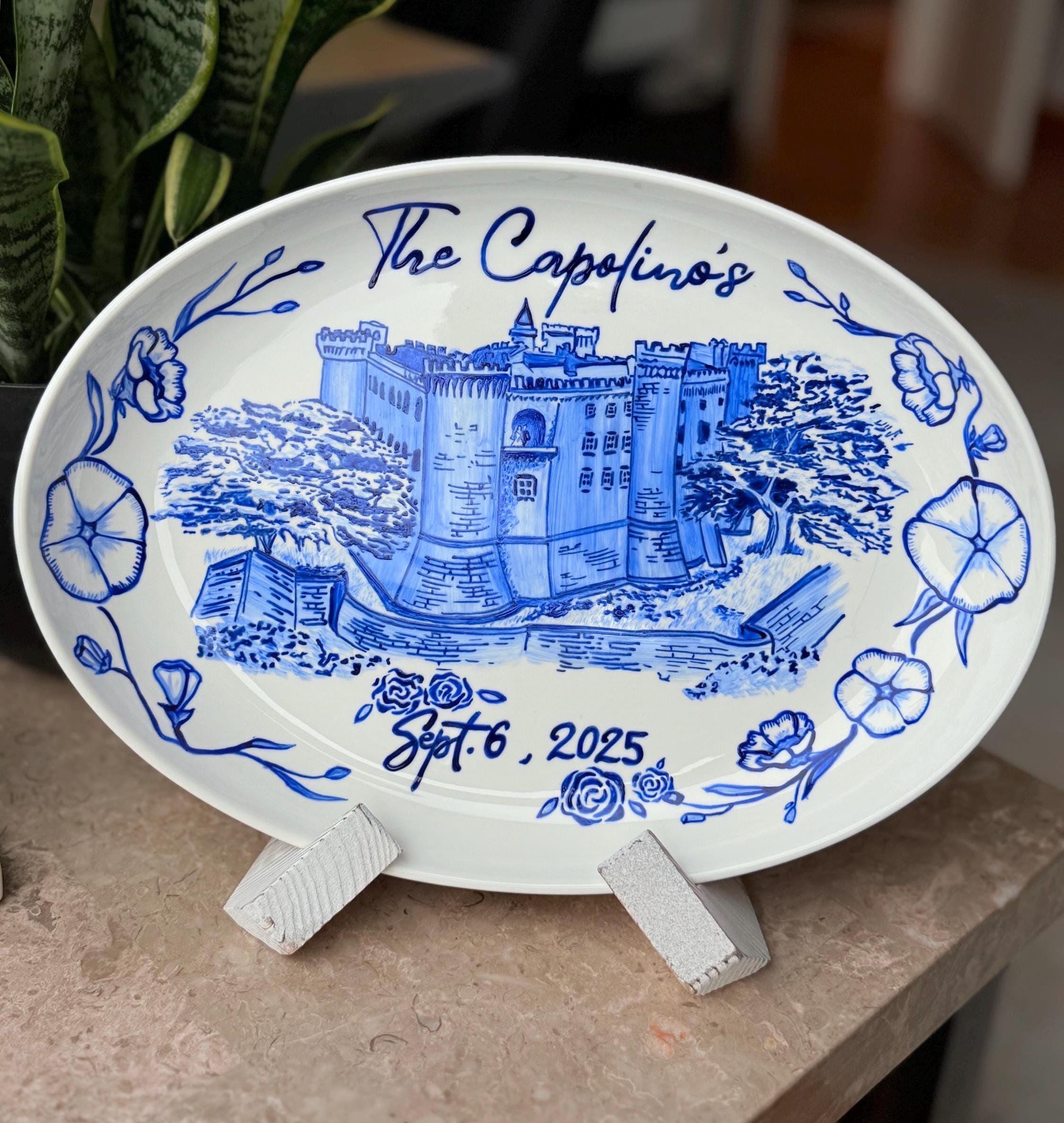 ビンテージ 西ドイツ製 Love story handpainted プレート ビンテージ 西ドイツ製 Love story handpainted プレート 【公式通販】