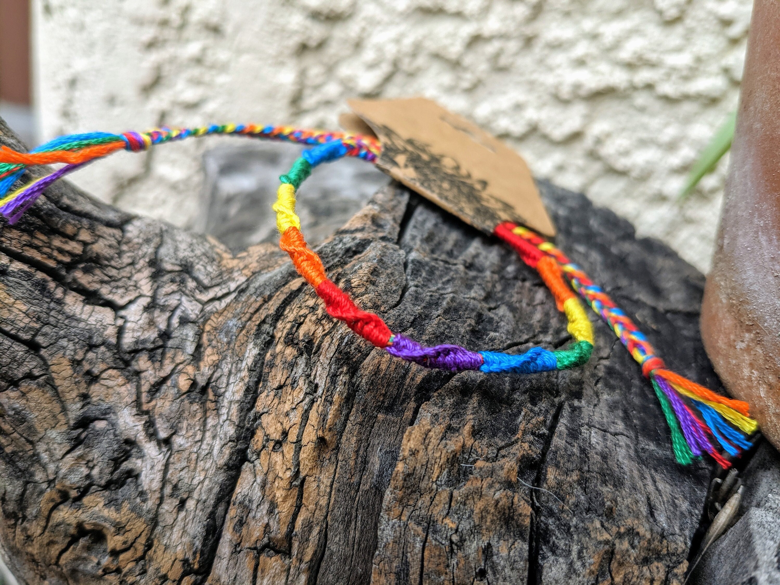 Rainbow Pride Handmade Friendship Bracelet / LGBT Pride - Etsy
