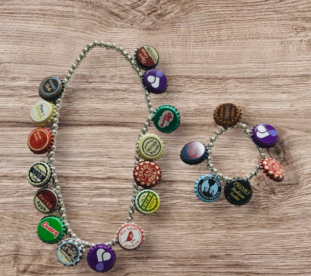 Epoxy Bottle Cap Necklaces Diy Diyome 3d Clear Resin Stickers