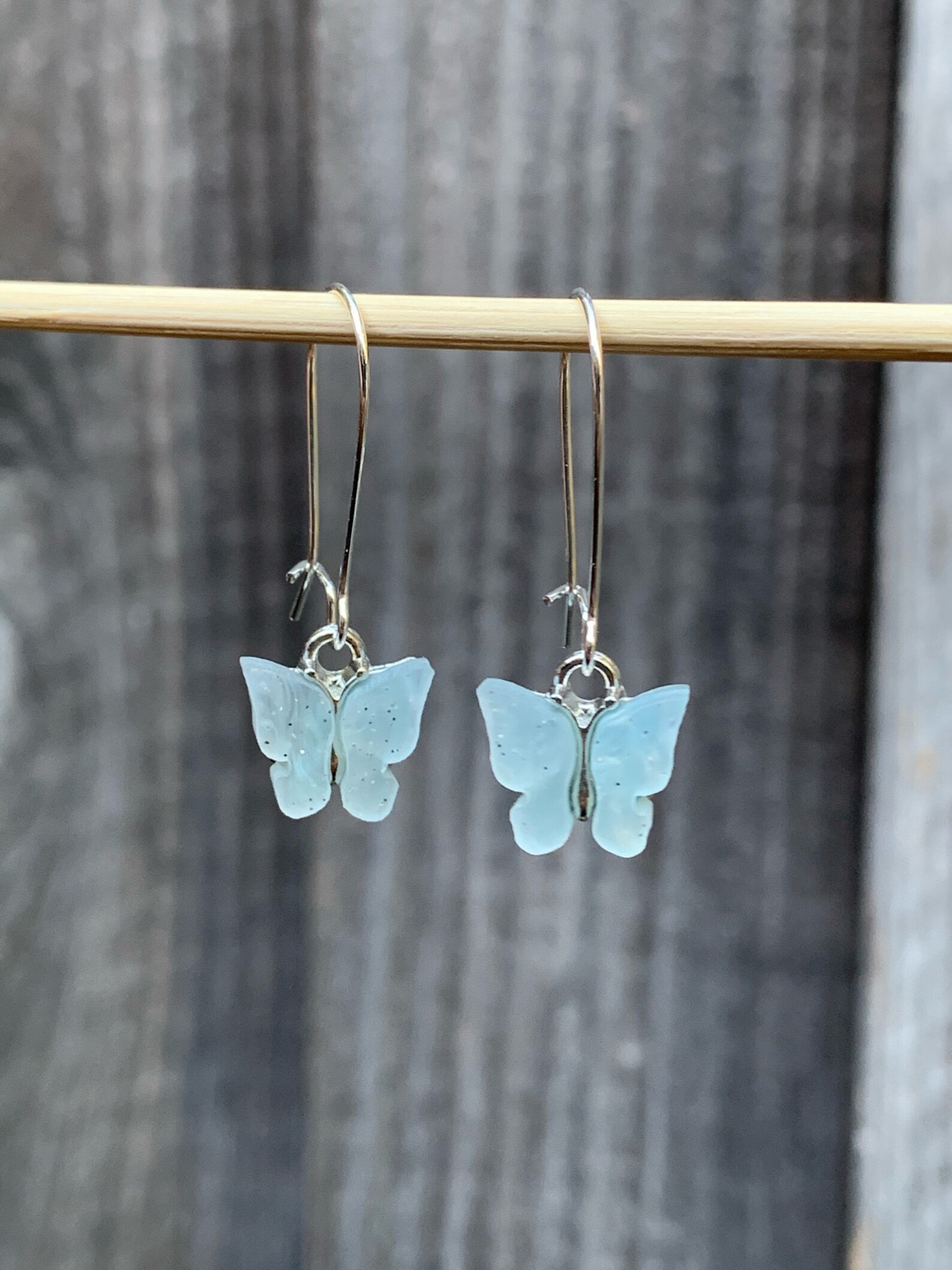 Butterfly earrings custom vsco aesthetic soft girl Etsy
