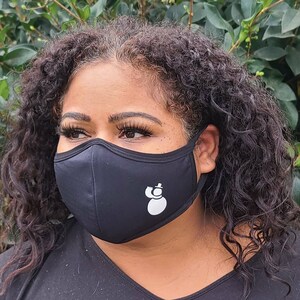 Snowman Face Mask / Christmas Mask/ 100% Cotton / Reusable, Washable / Double Layer / Breathable / Face Covering / Unisex / Youth, Adult, XL
