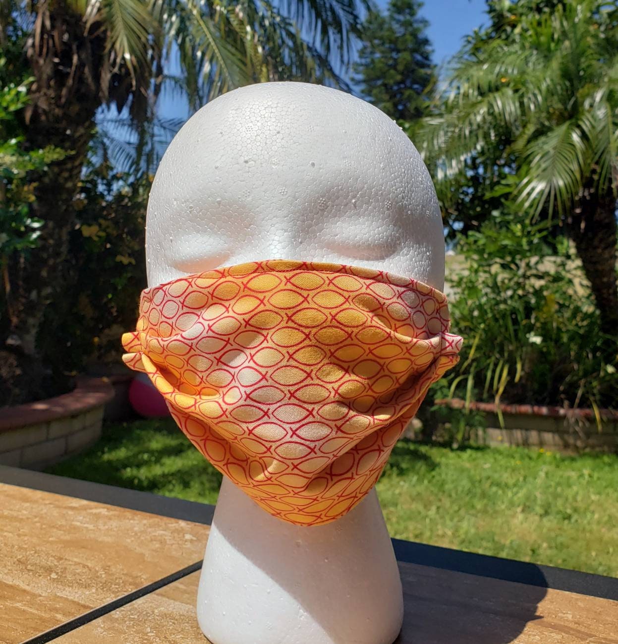 Religious Face Mask / Spiritual / Face Covering / 100 Cotton Etsy