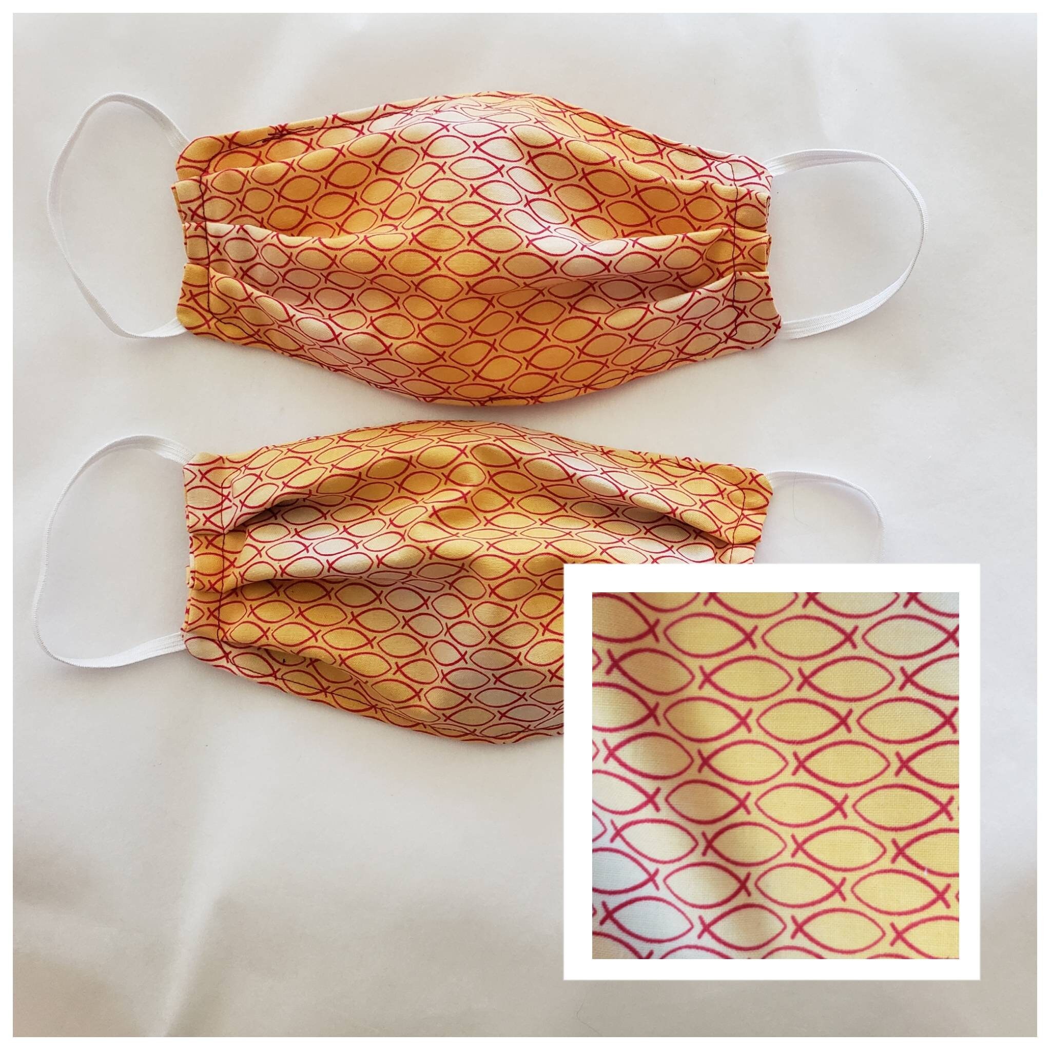 Religious Face Mask / Spiritual / Face Covering / 100 Cotton Etsy