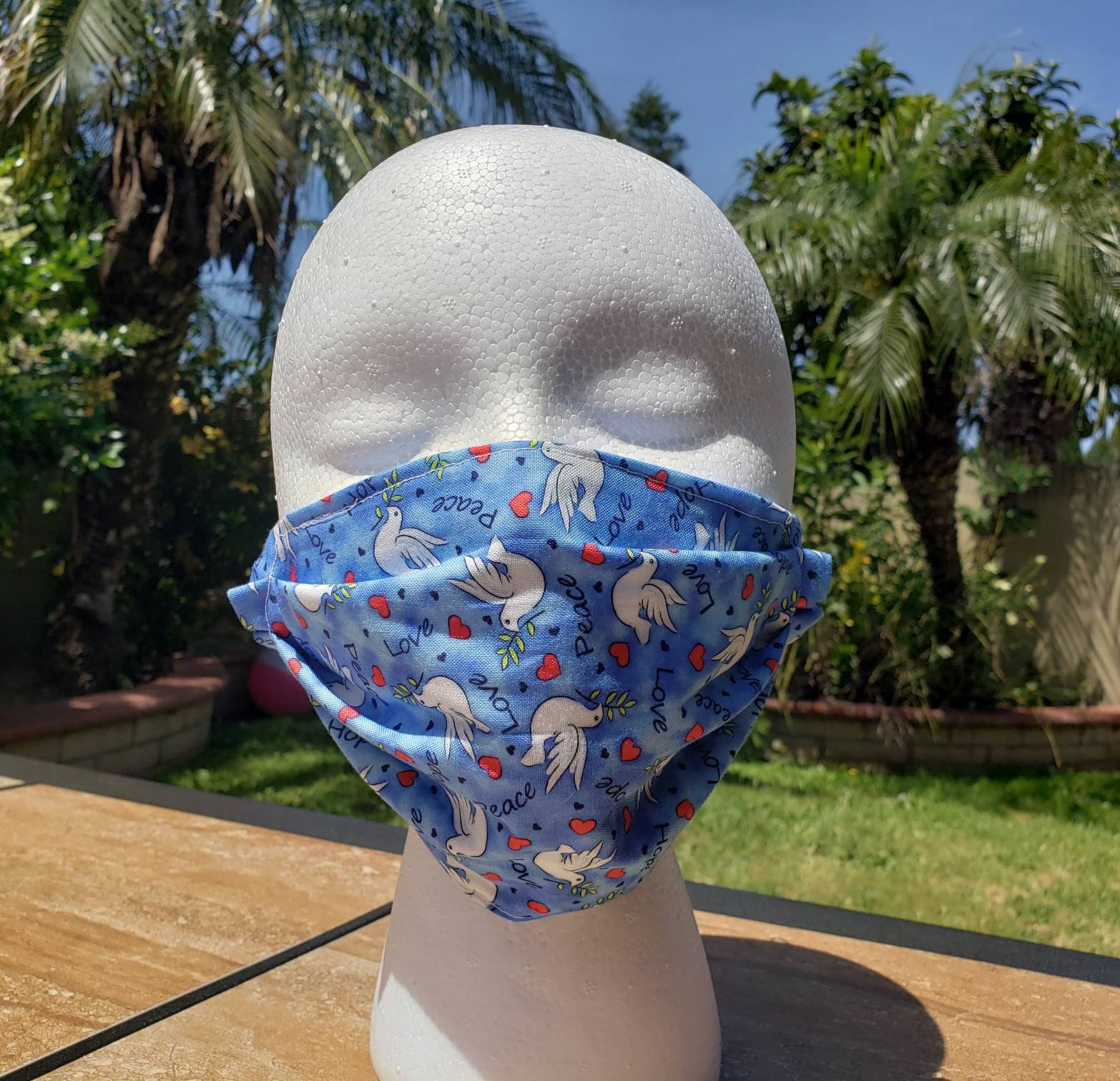 Religious Face Mask / Spiritual / Face Covering / 100 Cotton Etsy