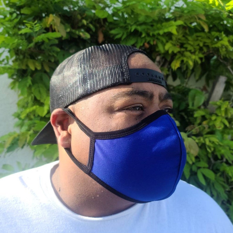 Extra Large Face Mask for Men / XL Mask / 100 Cotton / Etsy