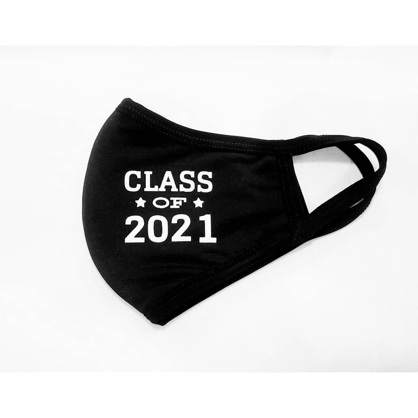 Mask Graduation Graduation 2021 Face Mask / 100% Cotton / Reusable, Washable / Graduate ...