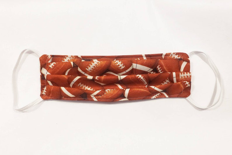 Football Face Mask With Filter / Toddler Child Adult and XL Etsy