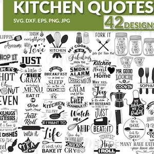 Kitchen SVG Bundle, baking svg, cooking svg, chef svg, hand lettered svg, kitchen towel svg, svg designs, cuting board svg, cook svg