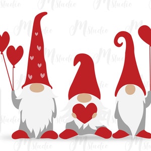 Valentine Gnomes Svg , Gnome, Gnome Shirt, Gnome Funny Shirt,  Gnomes, Digital Download,