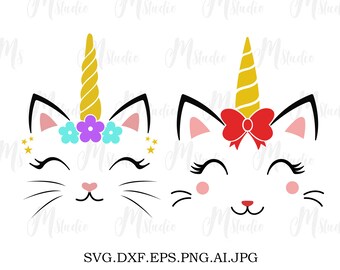 Free Free Unicorn Cat Svg 799 SVG PNG EPS DXF File