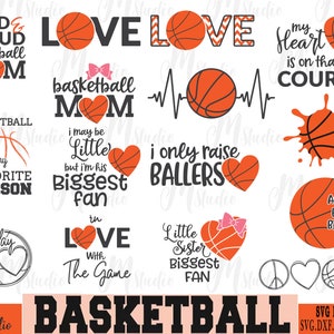 Im Not Just His Mom Im His Number One Fan, Basketball Svg, basketball  player gift svg, basketball cut file, Svg Files For Cricut