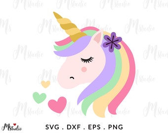 Eenhoorn svg, Eenhoorn hoofd svg, Eenhoorn wimpers, Eenhoorn svg gezicht, Eenhoorn svg verjaardag, Eenhoorn svg meisjes, Eenhoorn svg voor Cricut & Silhouet.