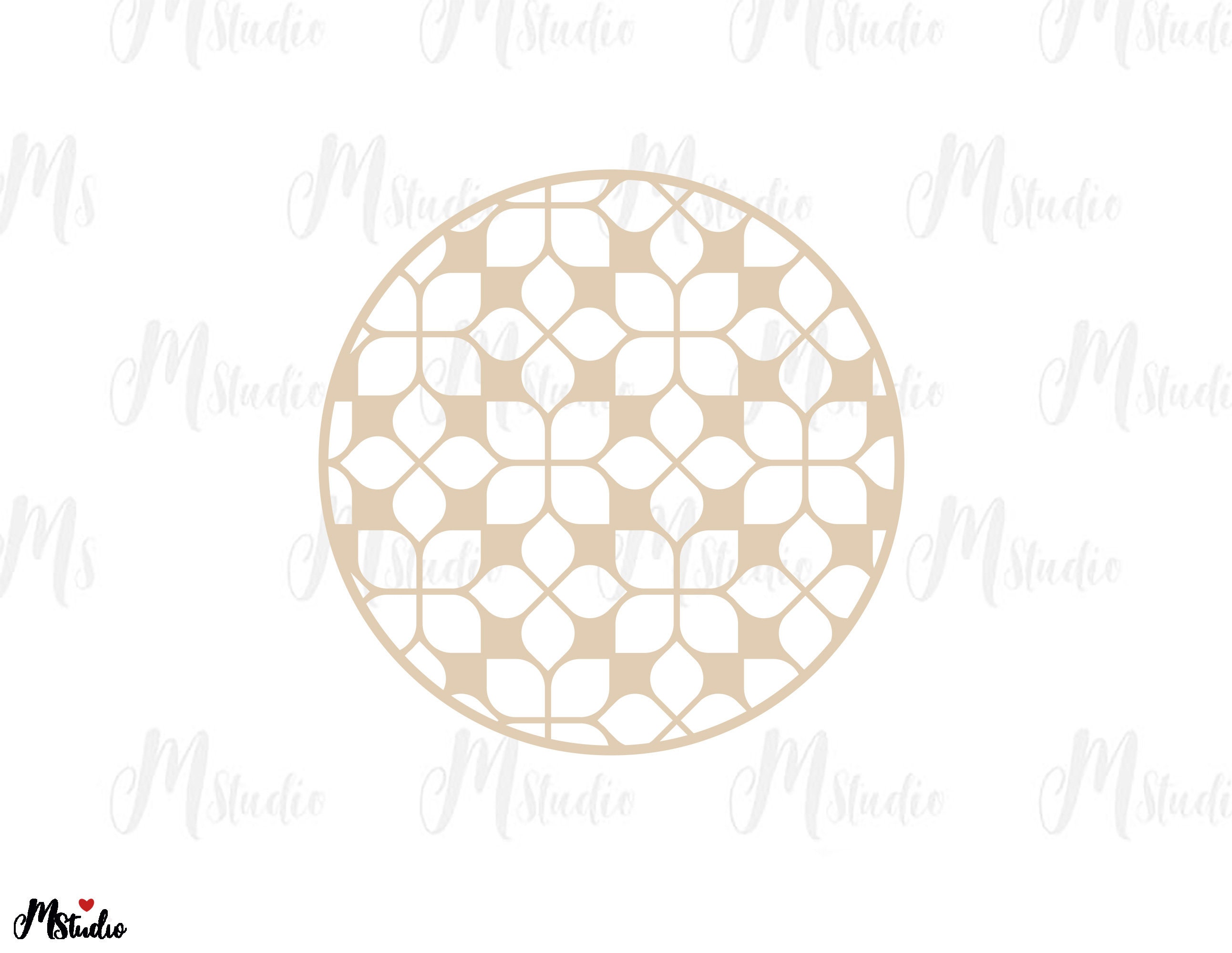Rond patroon svg Circle Patterns Svg Sleutelhanger - Etsy Nederland