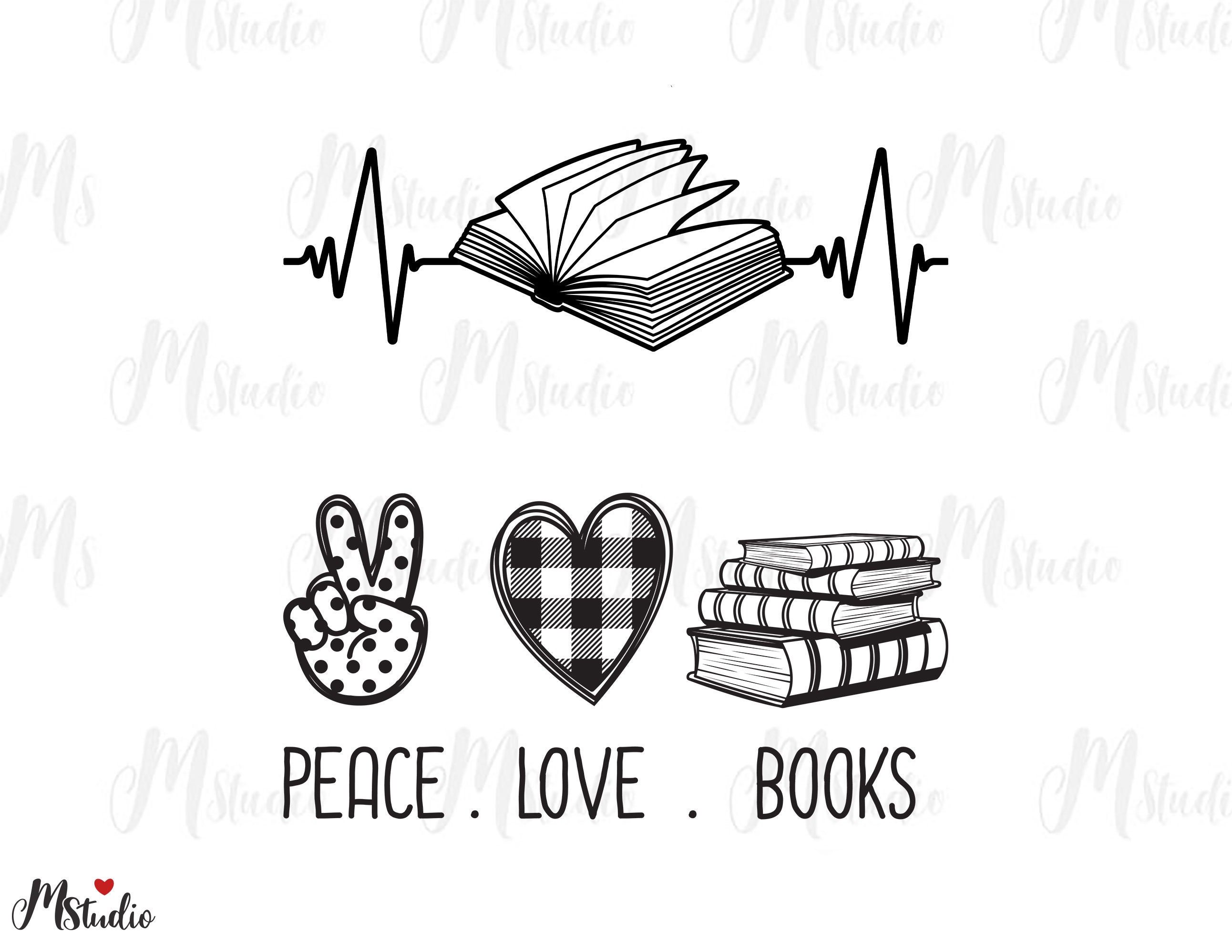 Reading SVG Bundle, Book Lover Svg Bundle, Book Svg, Books SVG Bundle, Book  Quotes SVG, Library Svg, Teacher Svg, School Svg - Etsy, image size:2584x1998