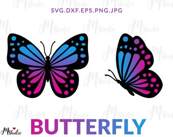 Butterfly SVG, Butterfly svg bundle, Butterfly SVG Layered, Butterfly Files for Cricut, Butterflies Svg, Butterfly Svg for Cricut