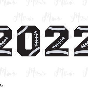 Puede incluir: Dise&ntilde;o 2022 en blanco y negro con un patr&oacute;n de puntadas de b&eacute;isbol.
