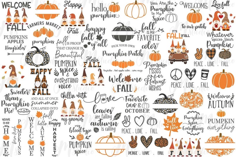 Download Fall svg happy fall svg fall svg bundle autumn svg bundle ...