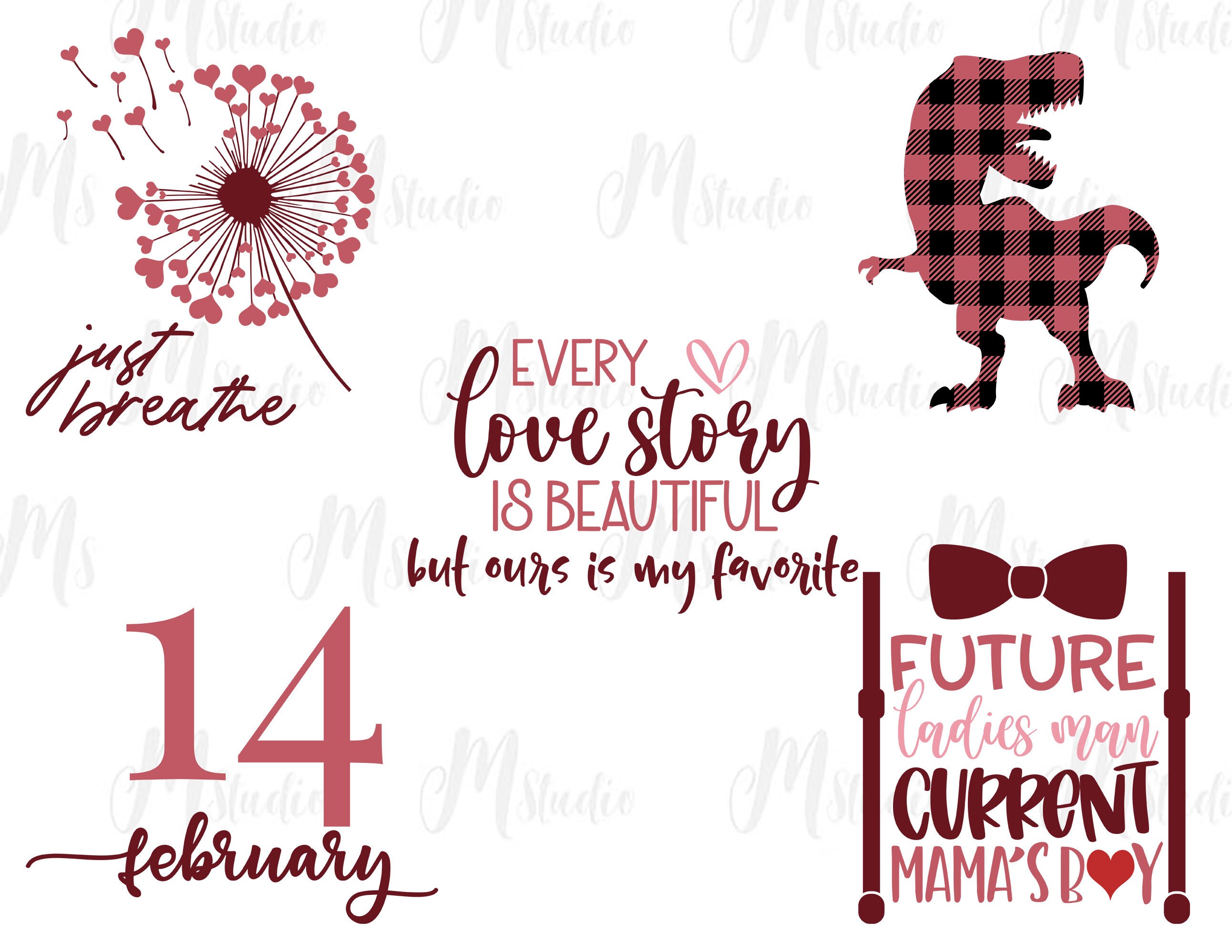 Valentines SVG Bundle, Love Svg Bundle, Valentines Day SVG Bundle ...