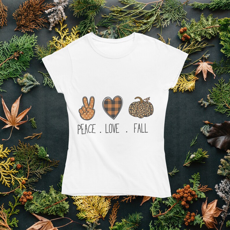 Peace Love Fall SVG File, Fall Svg, Peace Sign SVG Cut Files for Cricut ...