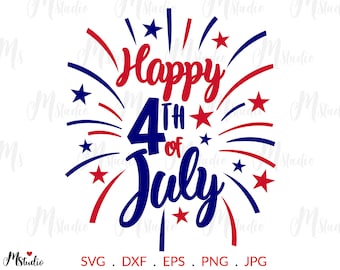 4th of July USA Svg, America SVG, 4th of July Svg, Fourth of July Svg, Patriotic Svg, Svg files for Cricut